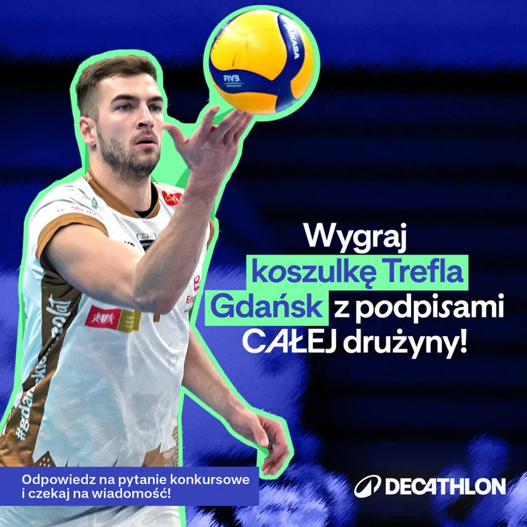 Wygraj koszulkę Trefla Gdańsk z podpisami całej drużyny!